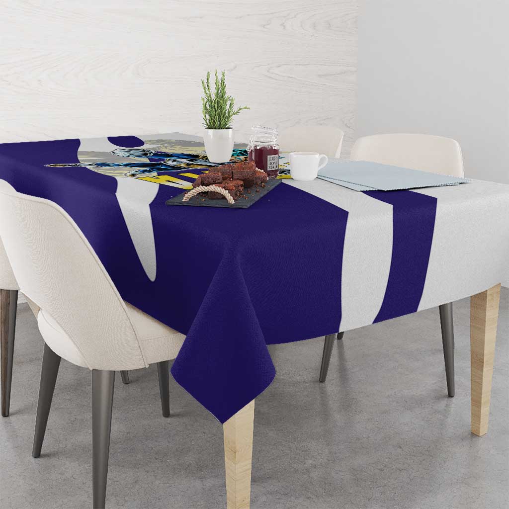 Vegeta Saiyan Warrior Tablecloth Bold Anime Combat Style
