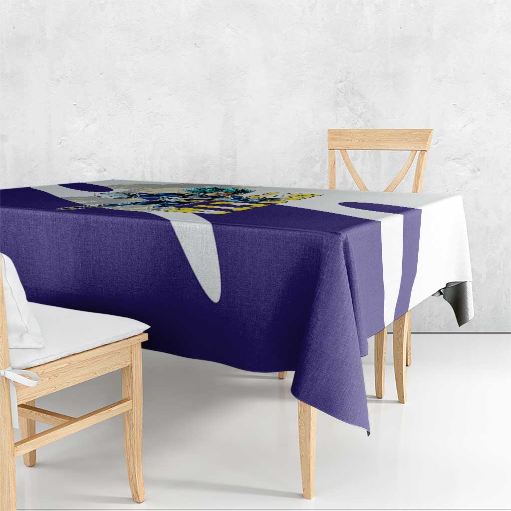 Vegeta Saiyan Warrior Tablecloth Bold Anime Combat Style