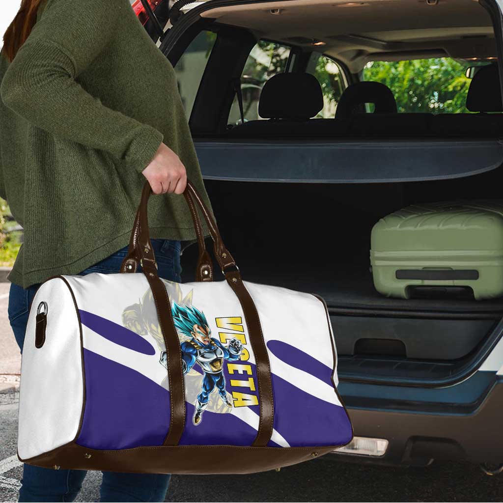 Vegeta Saiyan Warrior Travel Bag Bold Anime Combat Style
