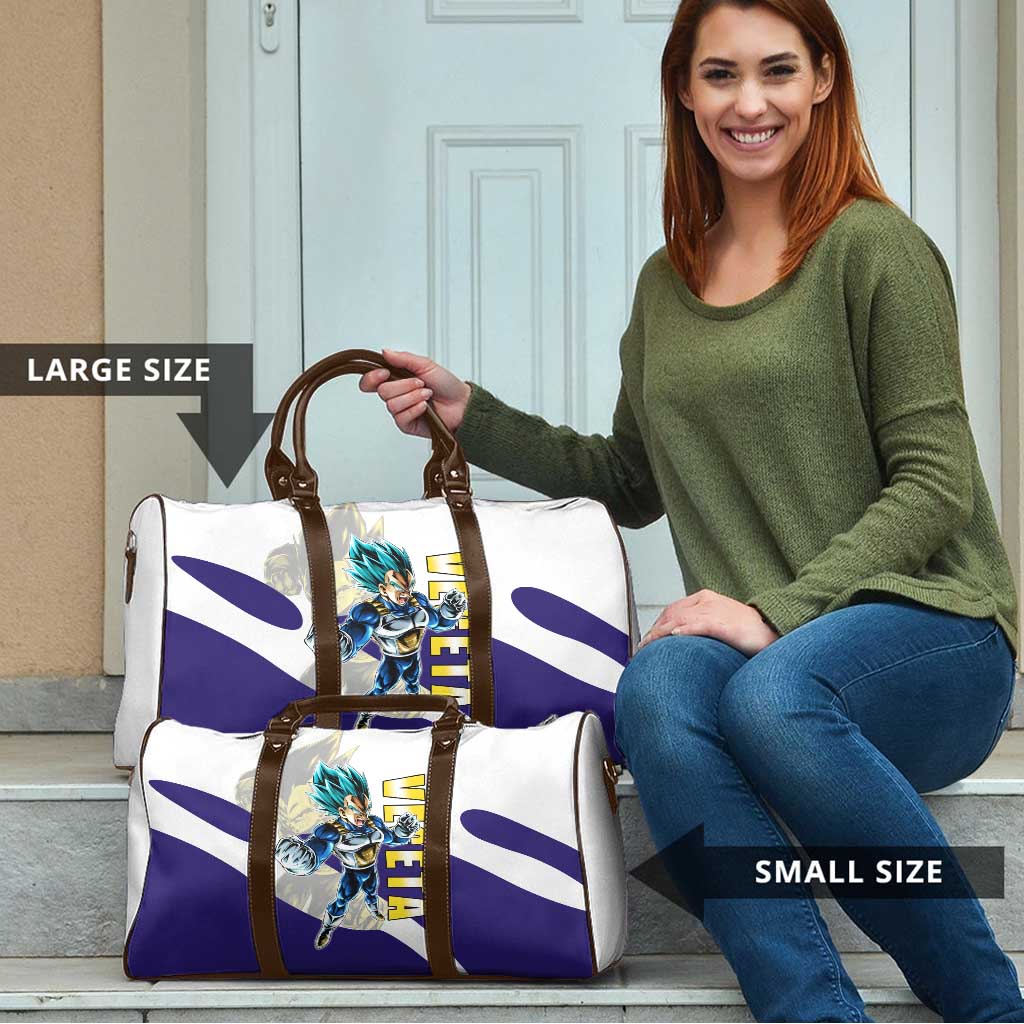 Vegeta Saiyan Warrior Travel Bag Bold Anime Combat Style