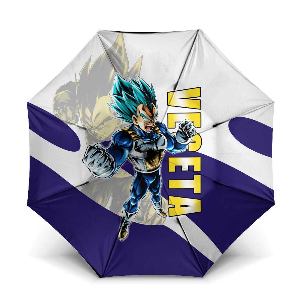 Vegeta Saiyan Warrior Umbrella Bold Anime Combat Style