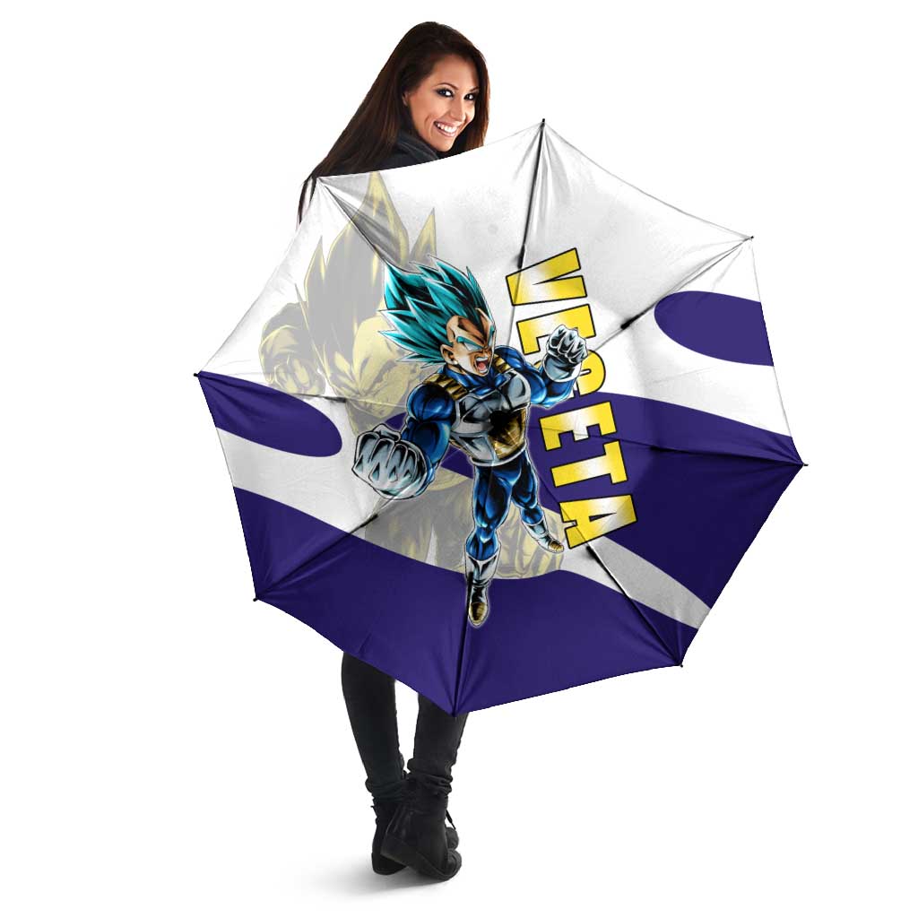 Vegeta Saiyan Warrior Umbrella Bold Anime Combat Style