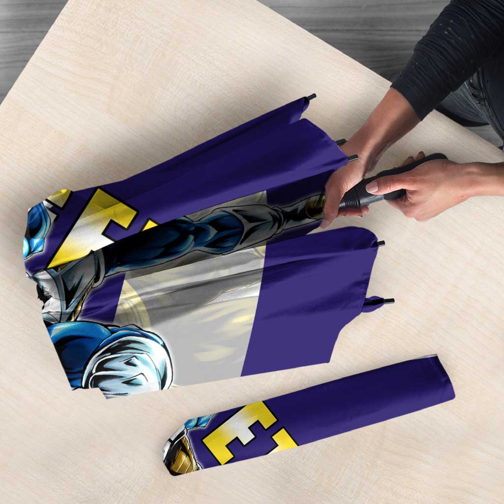 Vegeta Saiyan Warrior Umbrella Bold Anime Combat Style