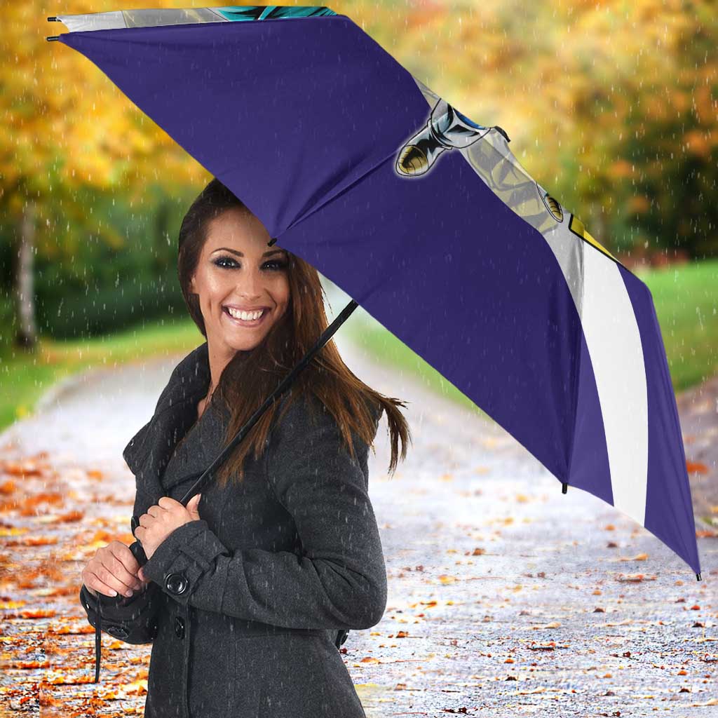 Vegeta Saiyan Warrior Umbrella Bold Anime Combat Style