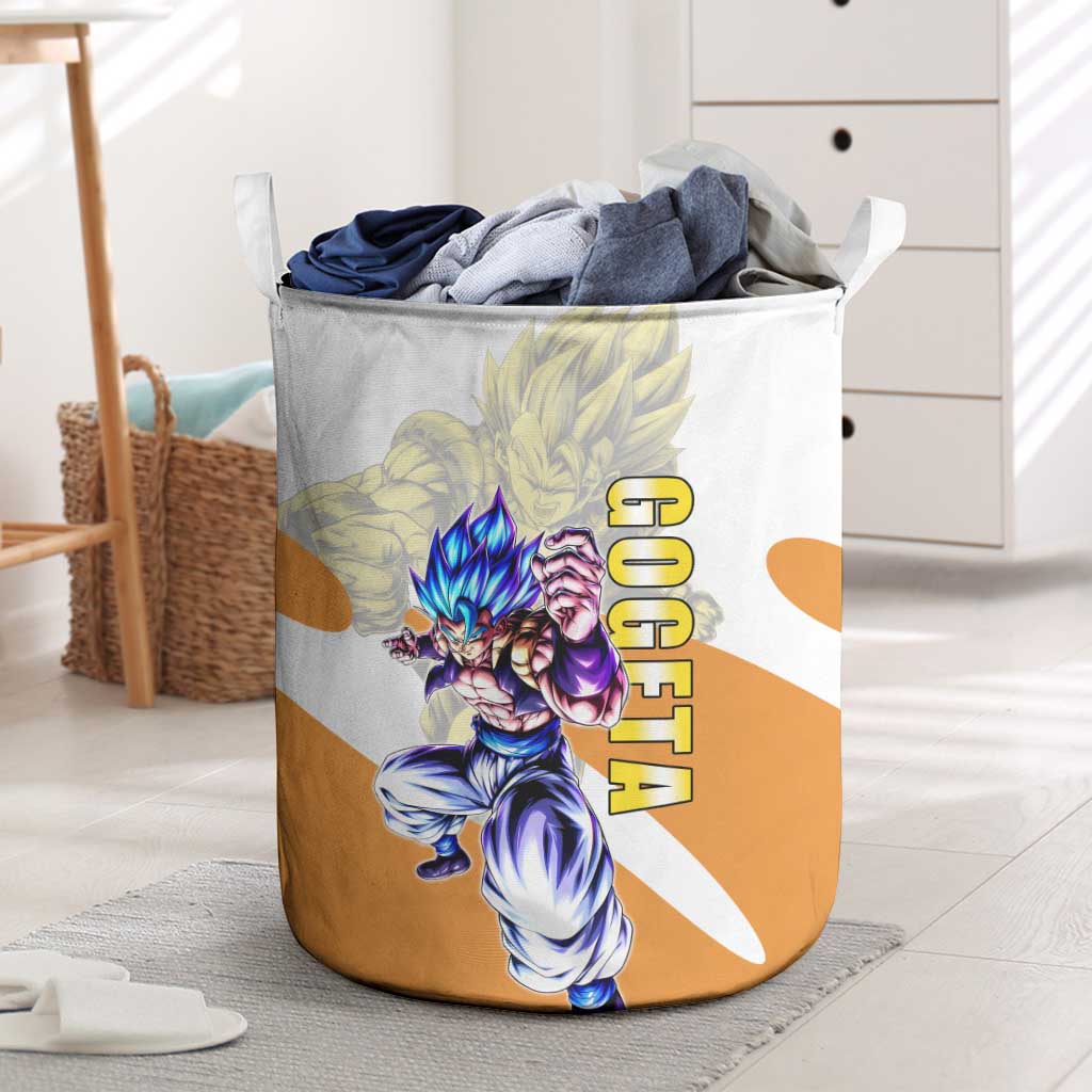 Gogeta Fusion Warrior Laundry Basket Energetic Anime Combat Style