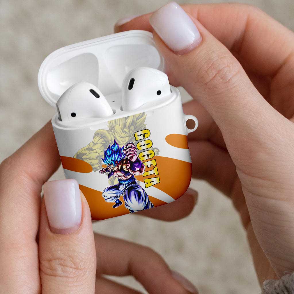 Gogeta Fusion Warrior AirPods Case Energetic Anime Combat Style