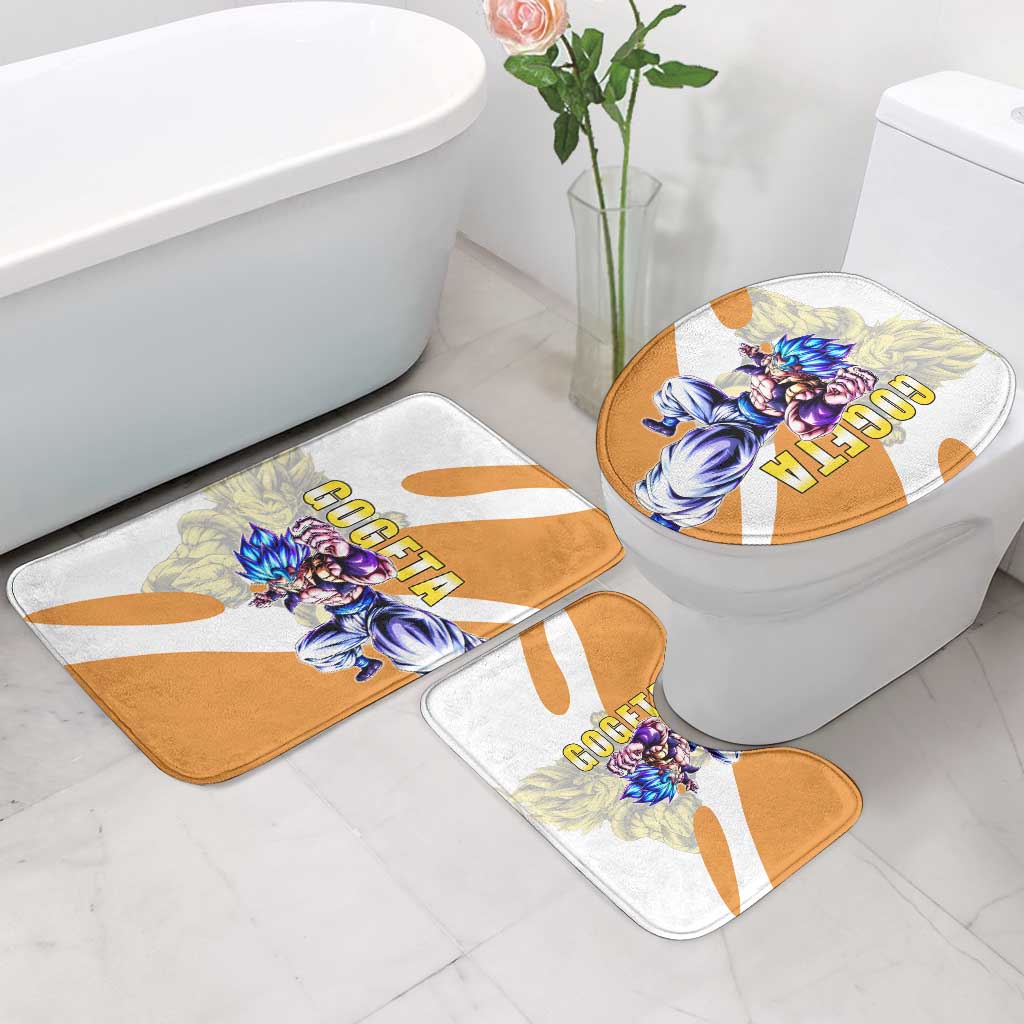 Gogeta Fusion Warrior Bathroom Set Energetic Anime Combat Style