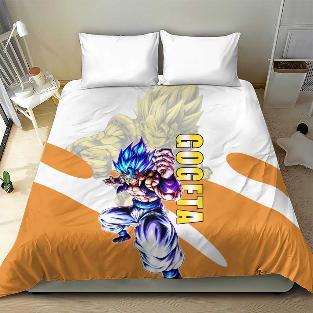 Gogeta Fusion Warrior Bedding Set Energetic Anime Combat Style