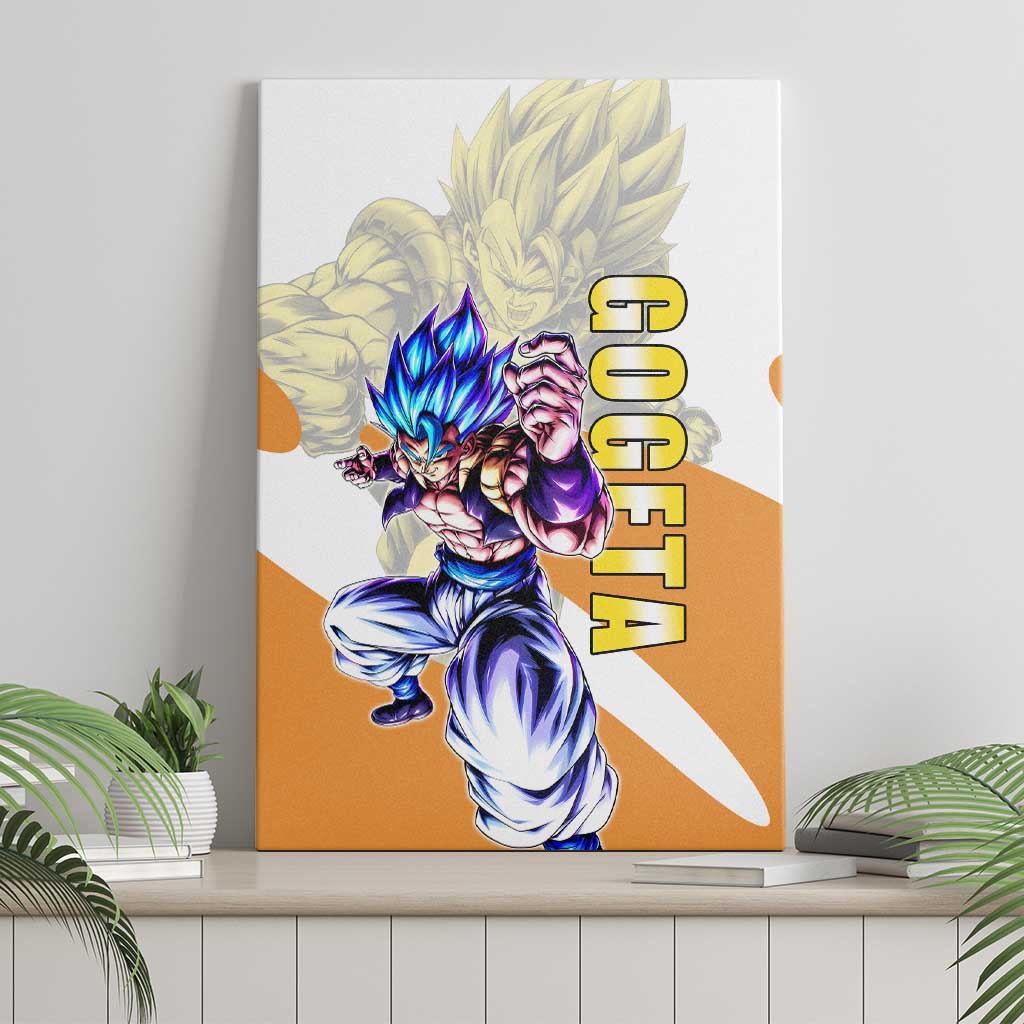Gogeta Fusion Warrior Canvas Wall Art Energetic Anime Combat Style