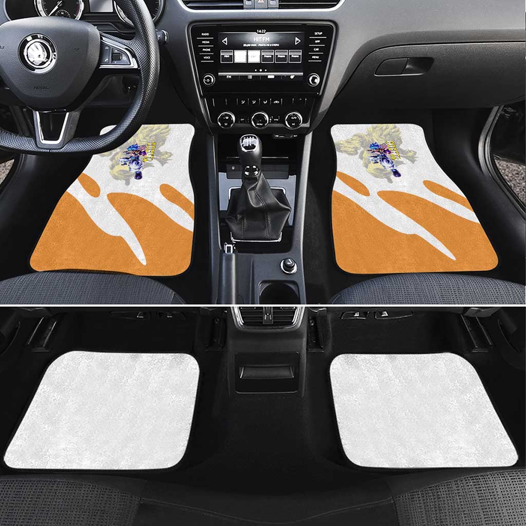 Gogeta Fusion Warrior Car Mats Energetic Anime Combat Style