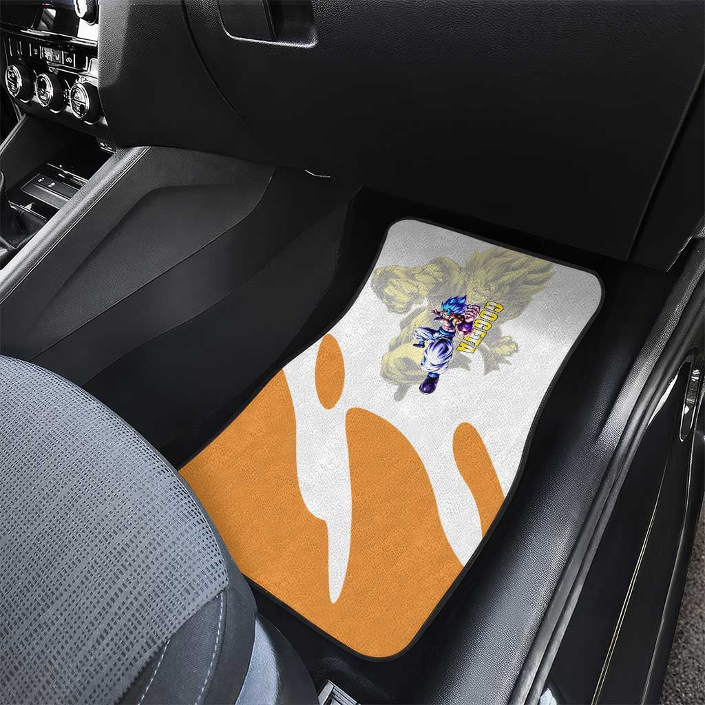 Gogeta Fusion Warrior Car Mats Energetic Anime Combat Style