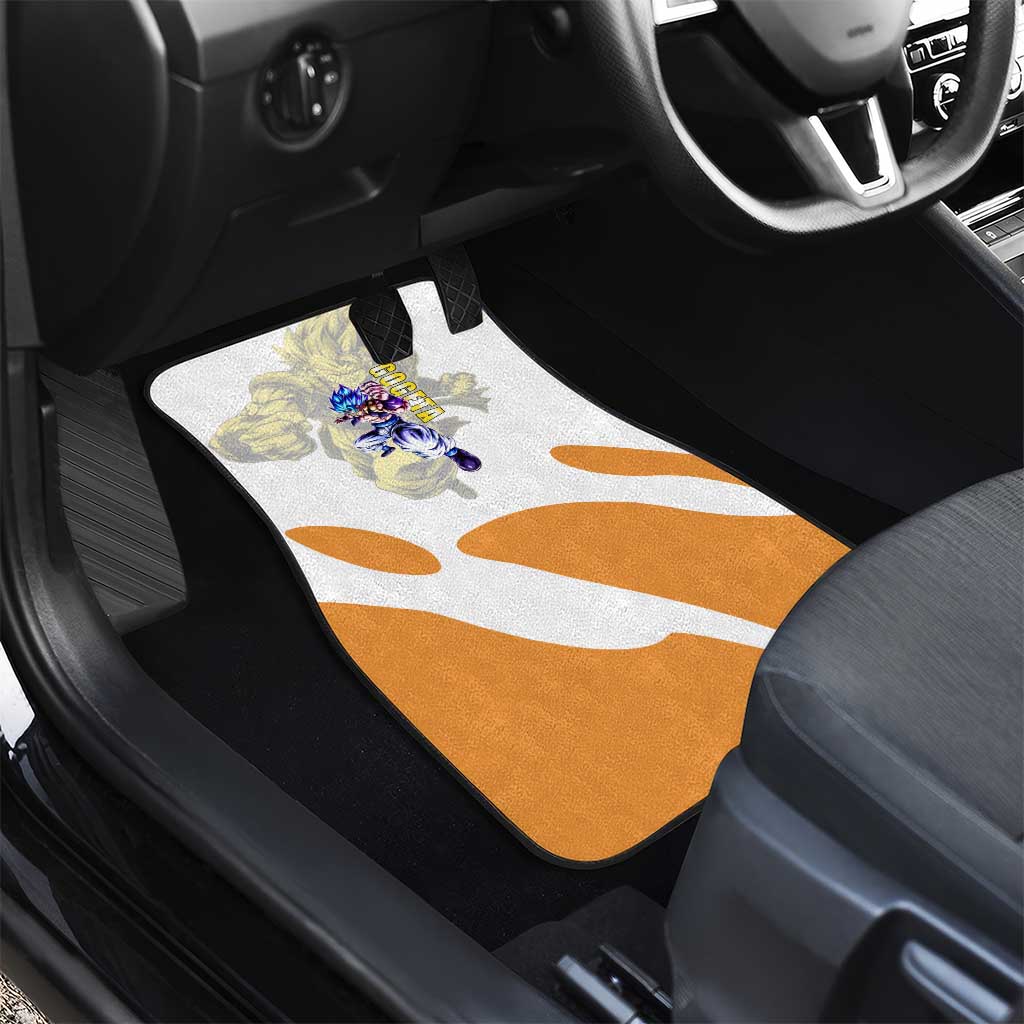 Gogeta Fusion Warrior Car Mats Energetic Anime Combat Style