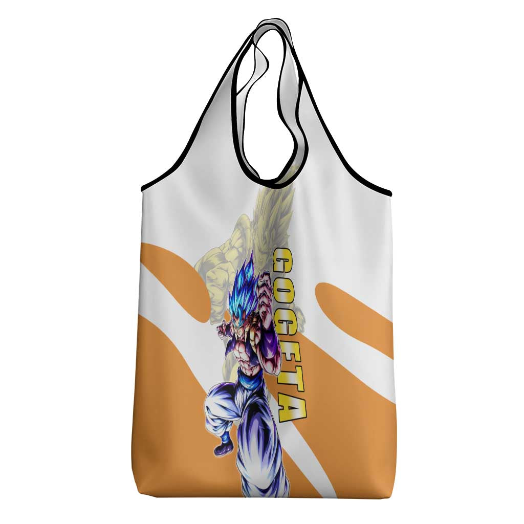 Gogeta Fusion Warrior Grocery Bag Energetic Anime Combat Style