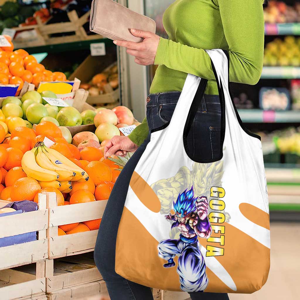 Gogeta Fusion Warrior Grocery Bag Energetic Anime Combat Style