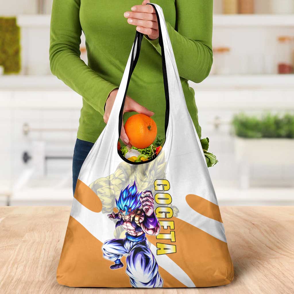 Gogeta Fusion Warrior Grocery Bag Energetic Anime Combat Style