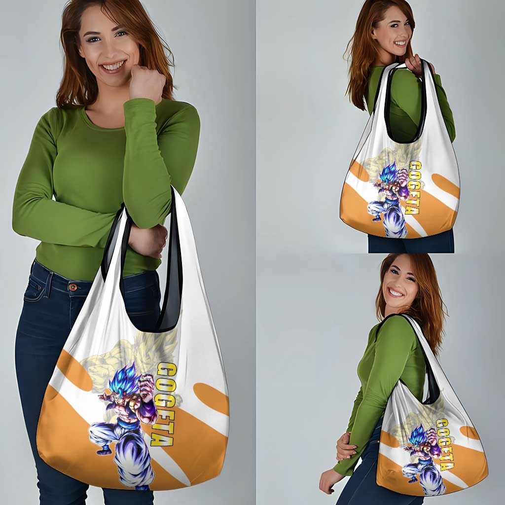 Gogeta Fusion Warrior Grocery Bag Energetic Anime Combat Style