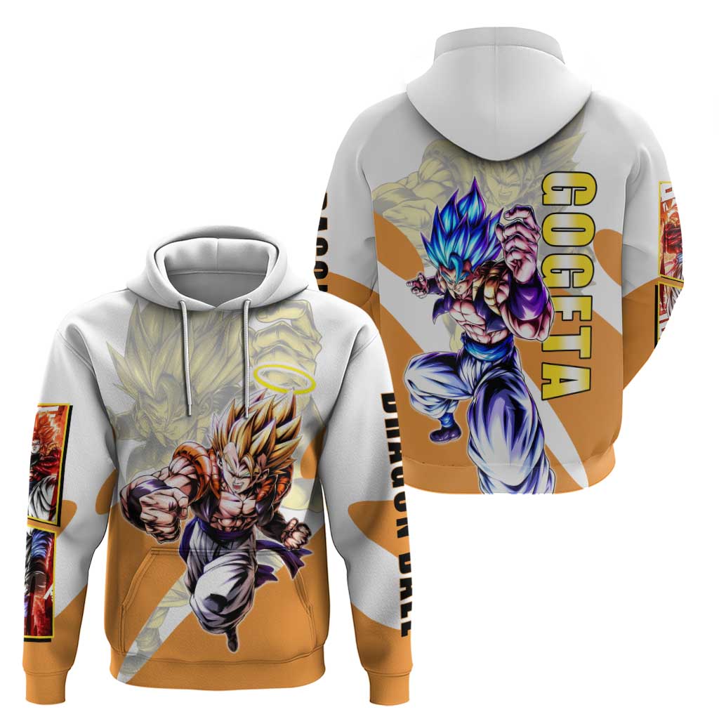 Gogeta Fusion Warrior Hoodie Energetic Anime Combat Style