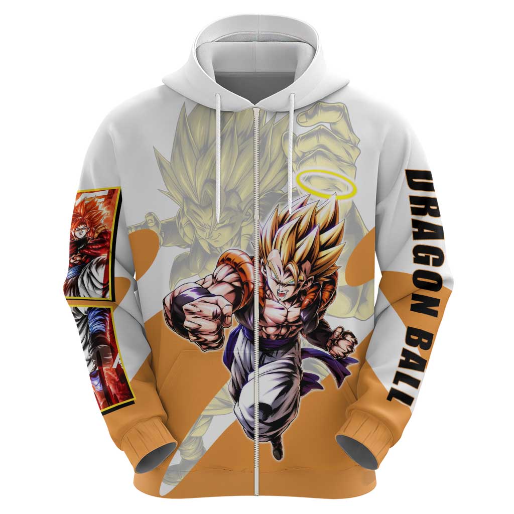 Gogeta Fusion Warrior Hoodie Energetic Anime Combat Style