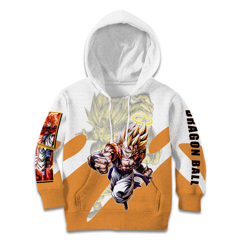 Gogeta Fusion Warrior Kid Hoodie Energetic Anime Combat Style
