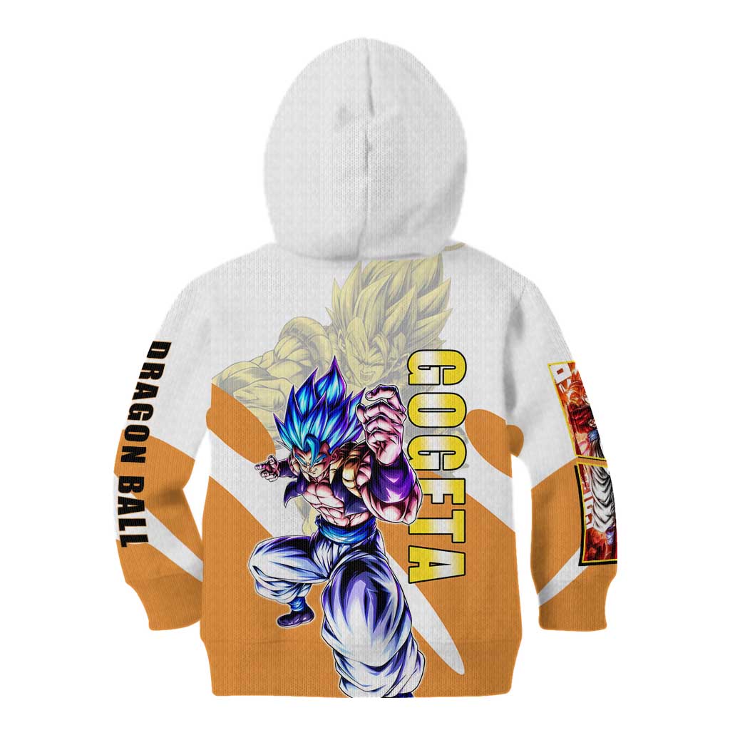 Gogeta Fusion Warrior Kid Hoodie Energetic Anime Combat Style