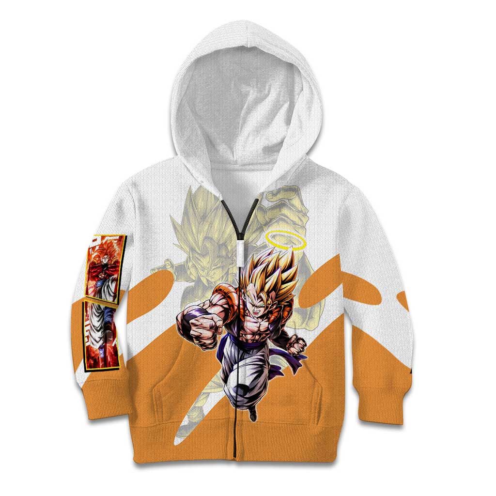 Gogeta Fusion Warrior Kid Hoodie Energetic Anime Combat Style