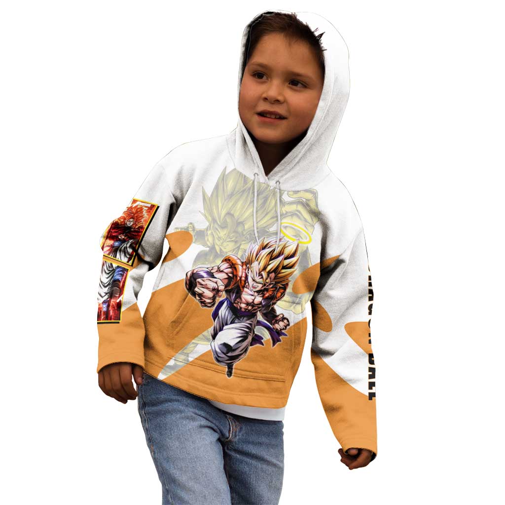 Gogeta Fusion Warrior Kid Hoodie Energetic Anime Combat Style