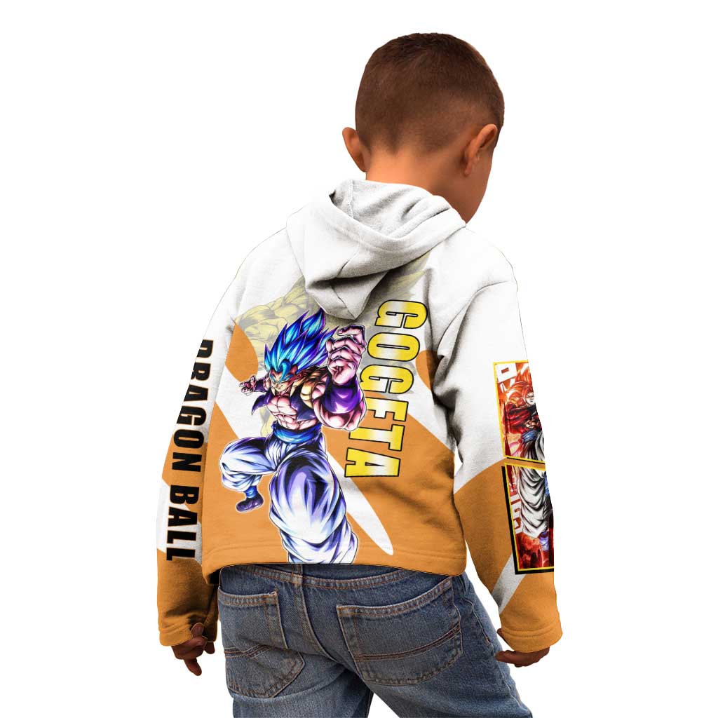 Gogeta Fusion Warrior Kid Hoodie Energetic Anime Combat Style