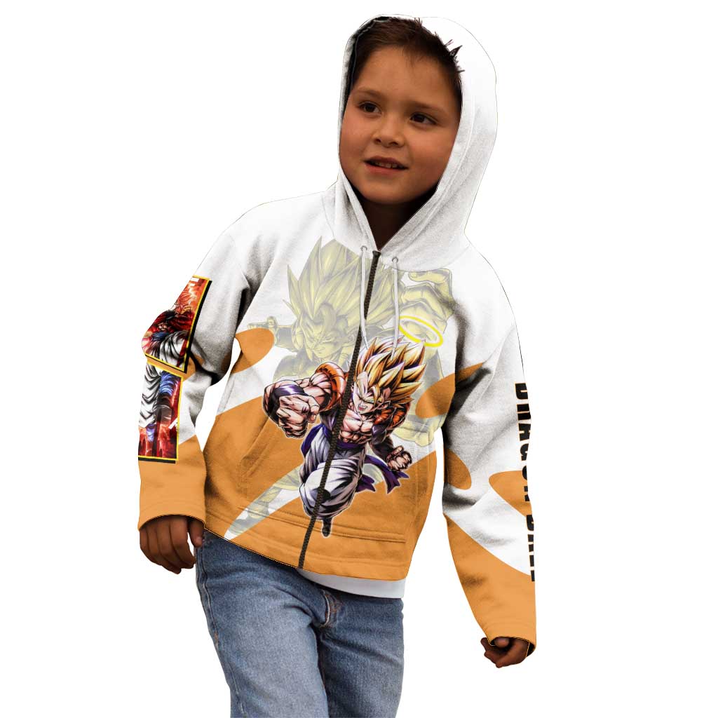 Gogeta Fusion Warrior Kid Hoodie Energetic Anime Combat Style