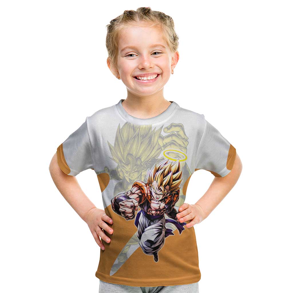 Gogeta Fusion Warrior Kid T Shirt Energetic Anime Combat Style