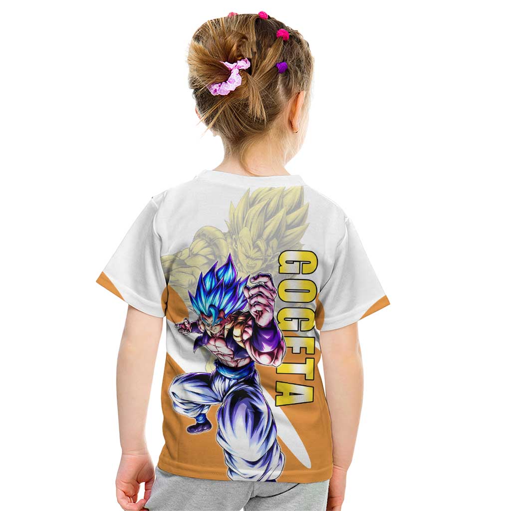 Gogeta Fusion Warrior Kid T Shirt Energetic Anime Combat Style