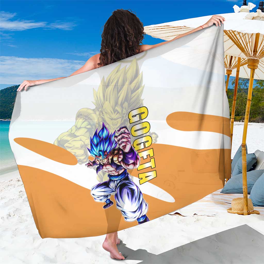 Gogeta Fusion Warrior Sarong Energetic Anime Combat Style
