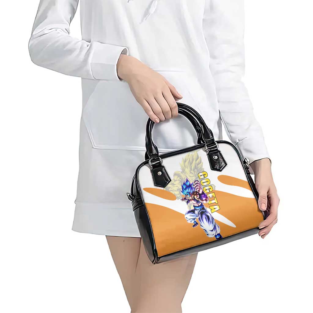 Gogeta Fusion Warrior Shoulder Handbag Energetic Anime Combat Style