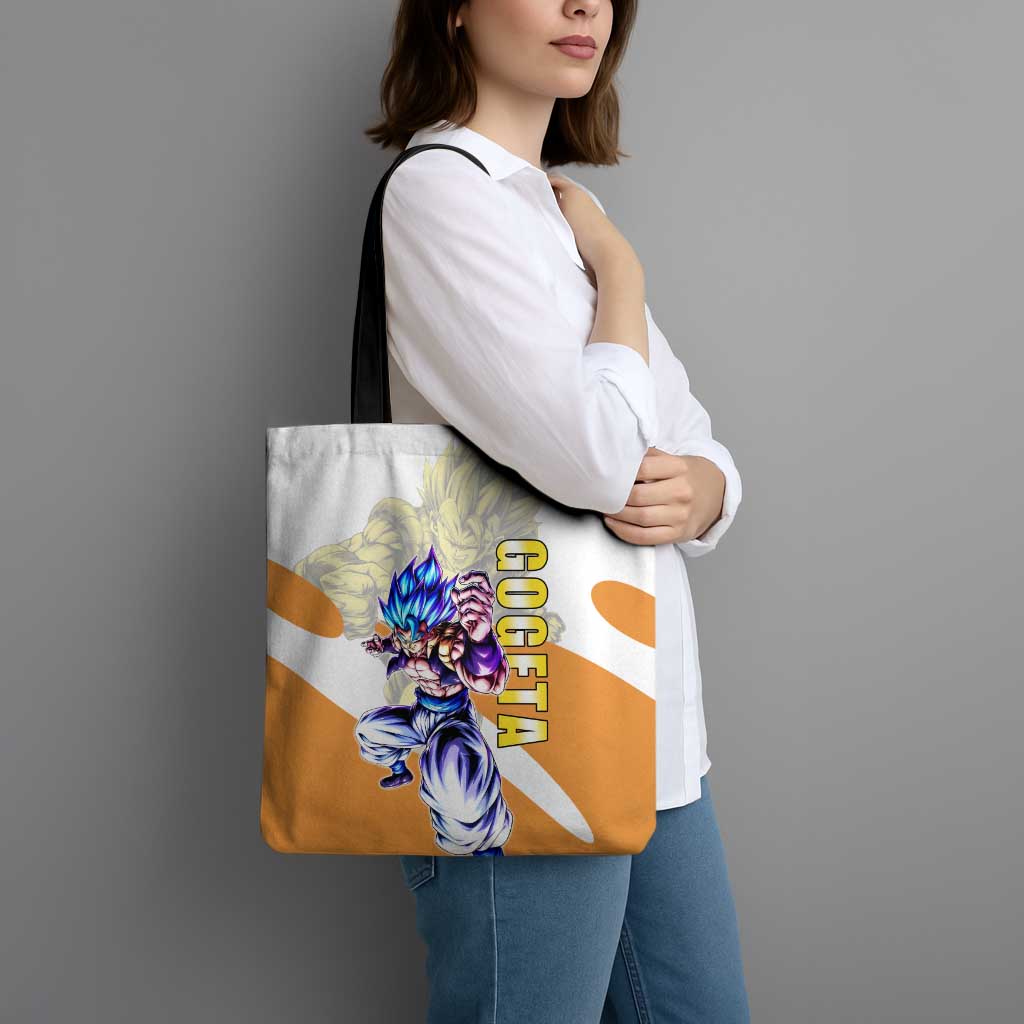 Gogeta Fusion Warrior Tote Bag Energetic Anime Combat Style