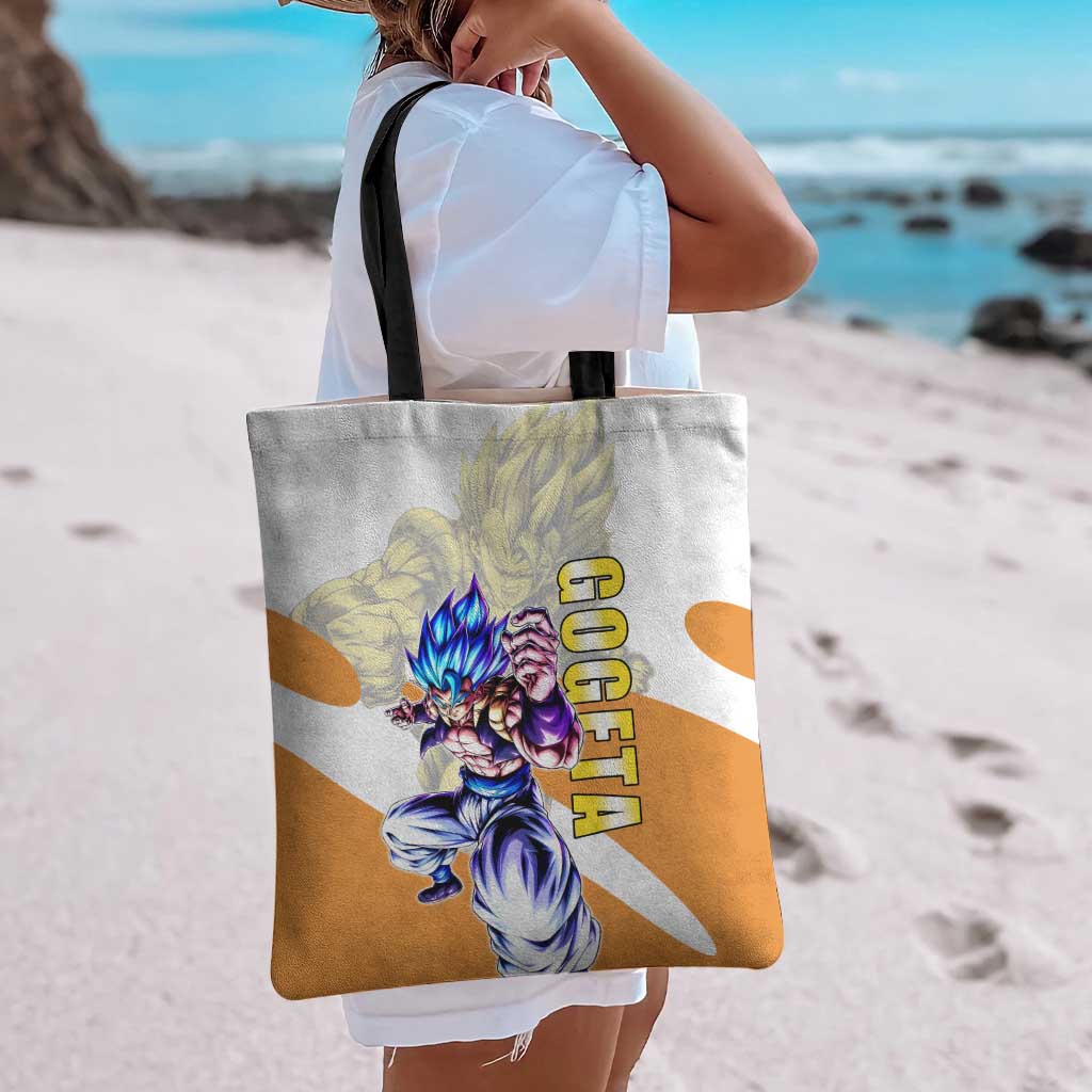 Gogeta Fusion Warrior Tote Bag Energetic Anime Combat Style
