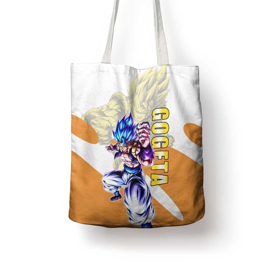 Gogeta Fusion Warrior Tote Bag Energetic Anime Combat Style