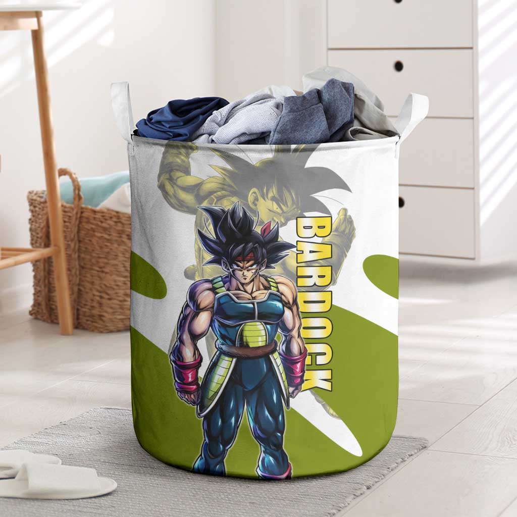 Bardock Saiyan Legacy Laundry Basket Classic Anime Battle Style