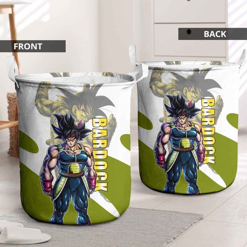 Bardock Saiyan Legacy Laundry Basket Classic Anime Battle Style