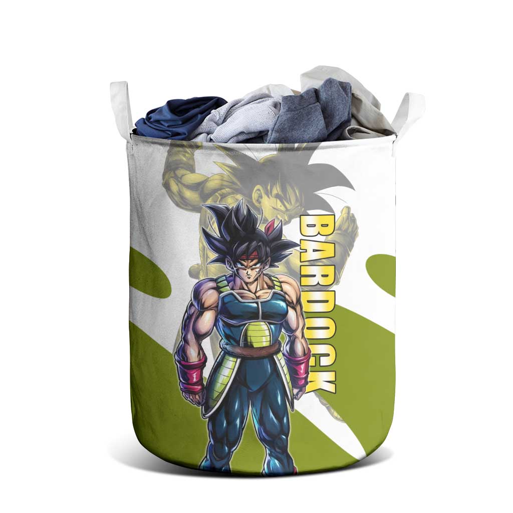 Bardock Saiyan Legacy Laundry Basket Classic Anime Battle Style