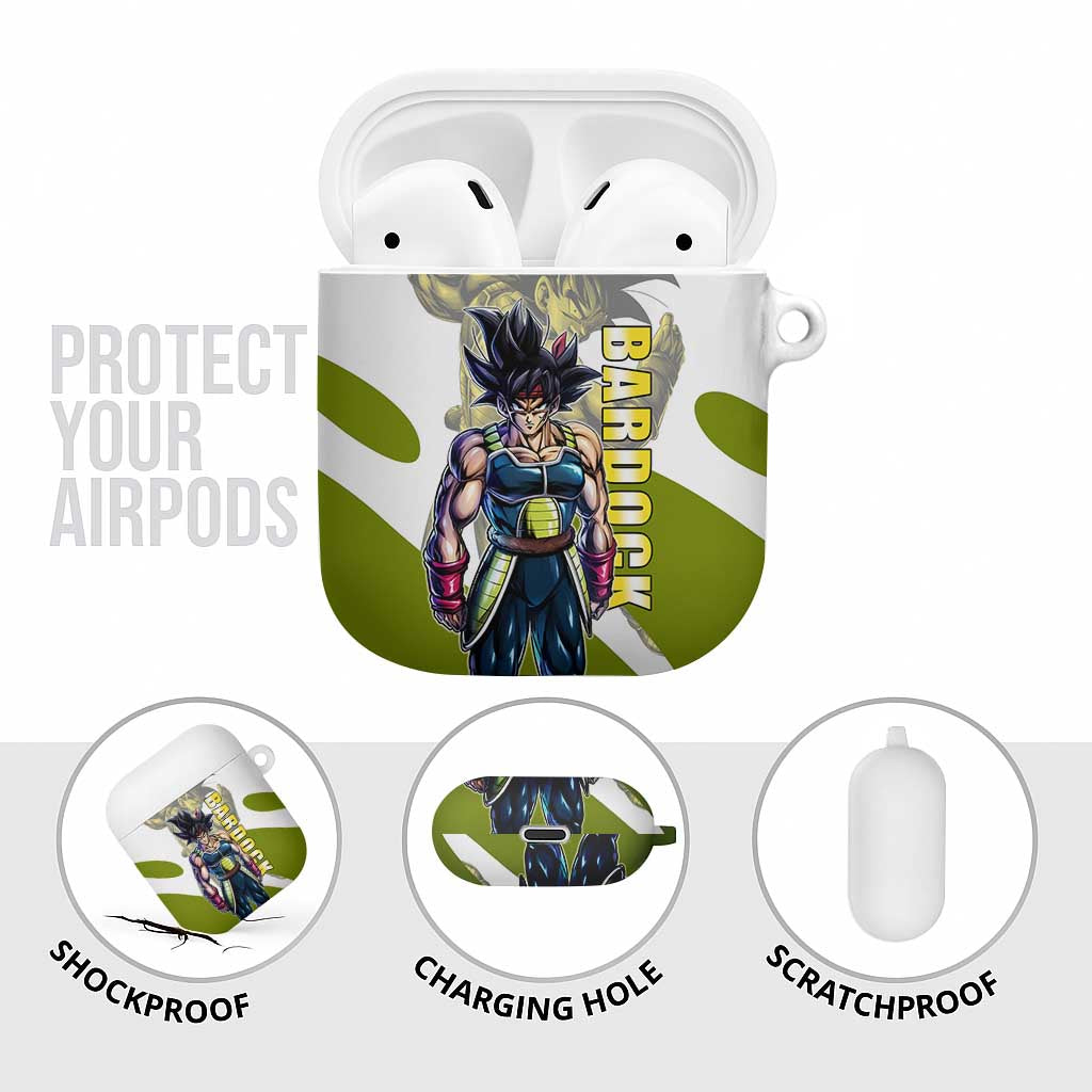 Bardock Saiyan Legacy AirPods Case Classic Anime Battle Style