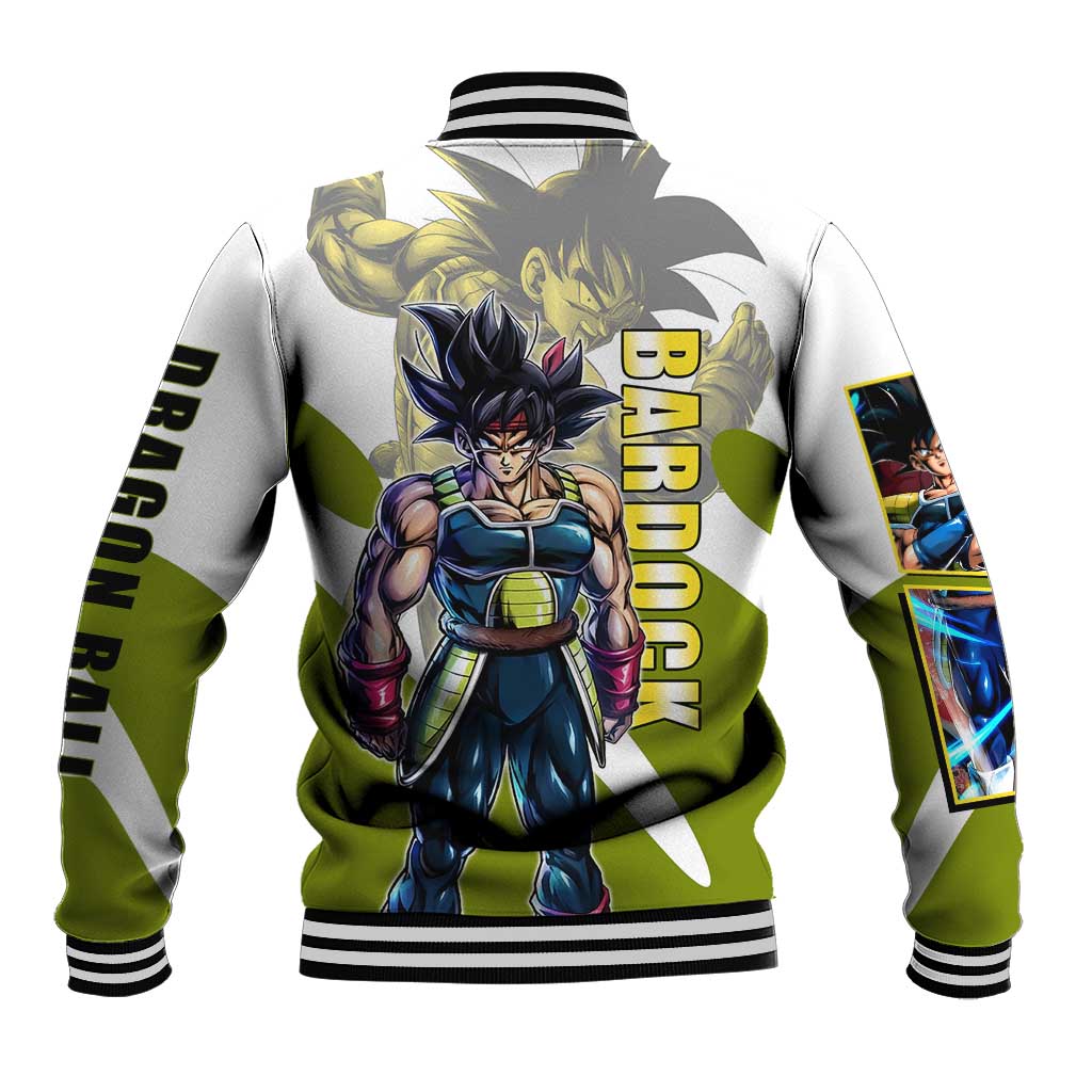 Bardock Saiyan Legacy Baseball Jacket Classic Anime Battle Style