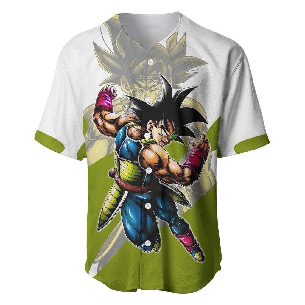 Bardock Saiyan Legacy Baseball Jersey Classic Anime Battle Style