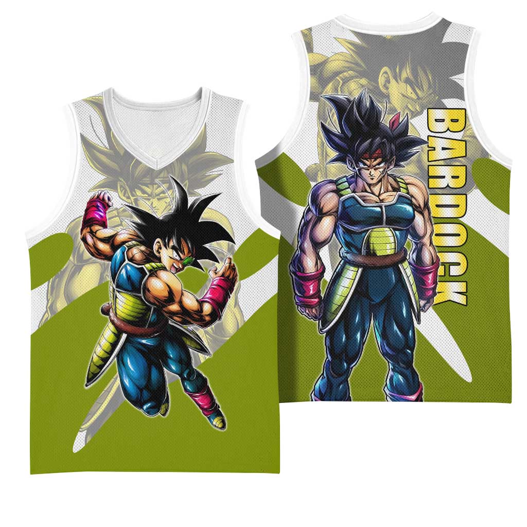 Bardock Saiyan Legacy Basketball Jersey Classic Anime Battle Style