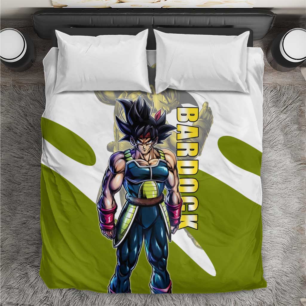 Bardock Saiyan Legacy Bedding Set Classic Anime Battle Style