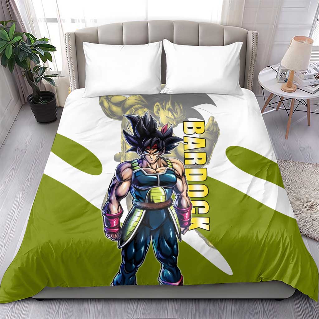 Bardock Saiyan Legacy Bedding Set Classic Anime Battle Style