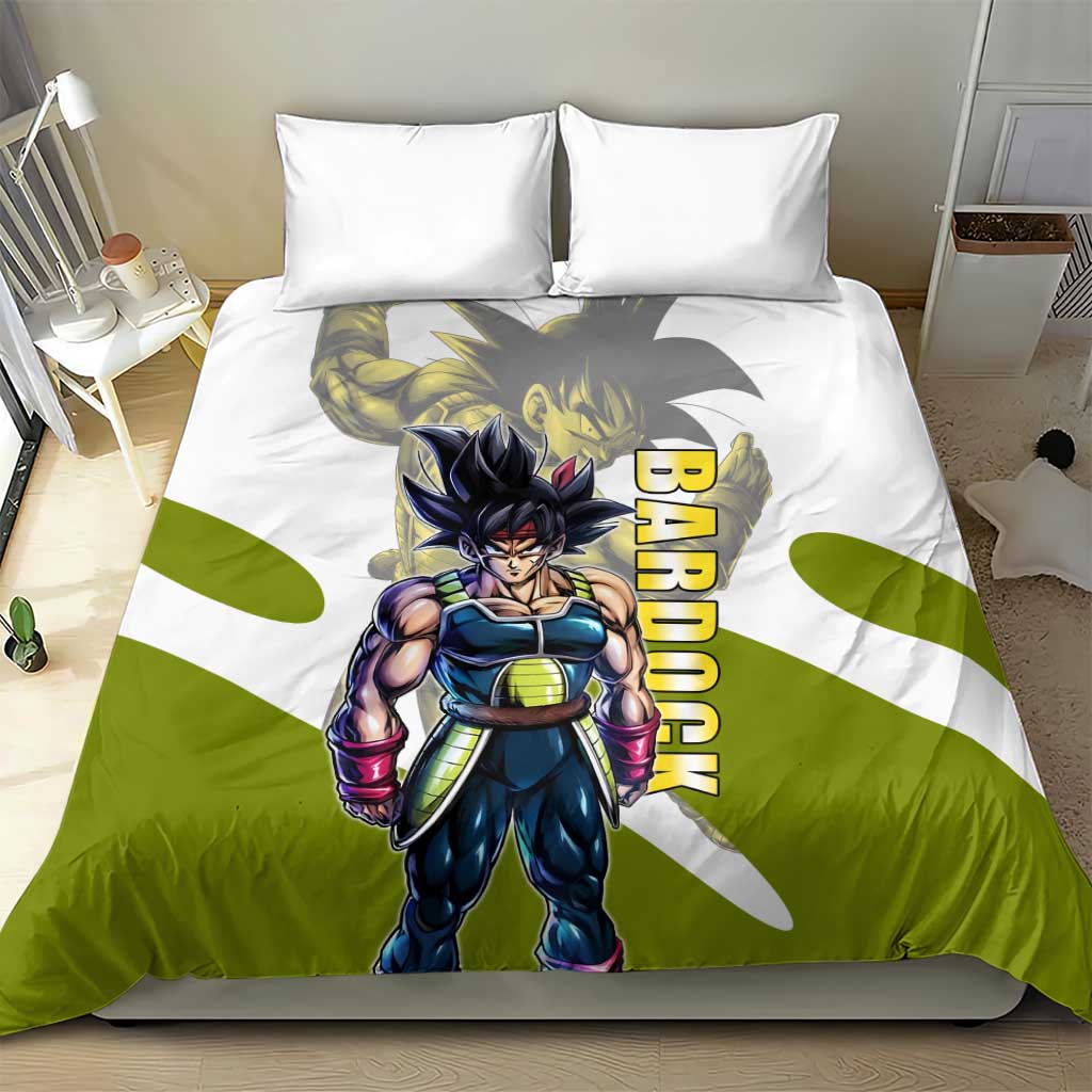 Bardock Saiyan Legacy Bedding Set Classic Anime Battle Style