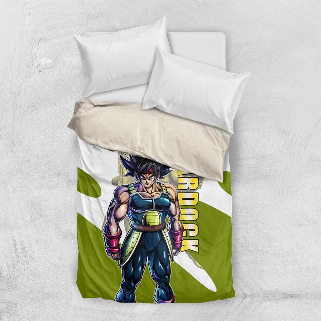 Bardock Saiyan Legacy Bedding Set Classic Anime Battle Style