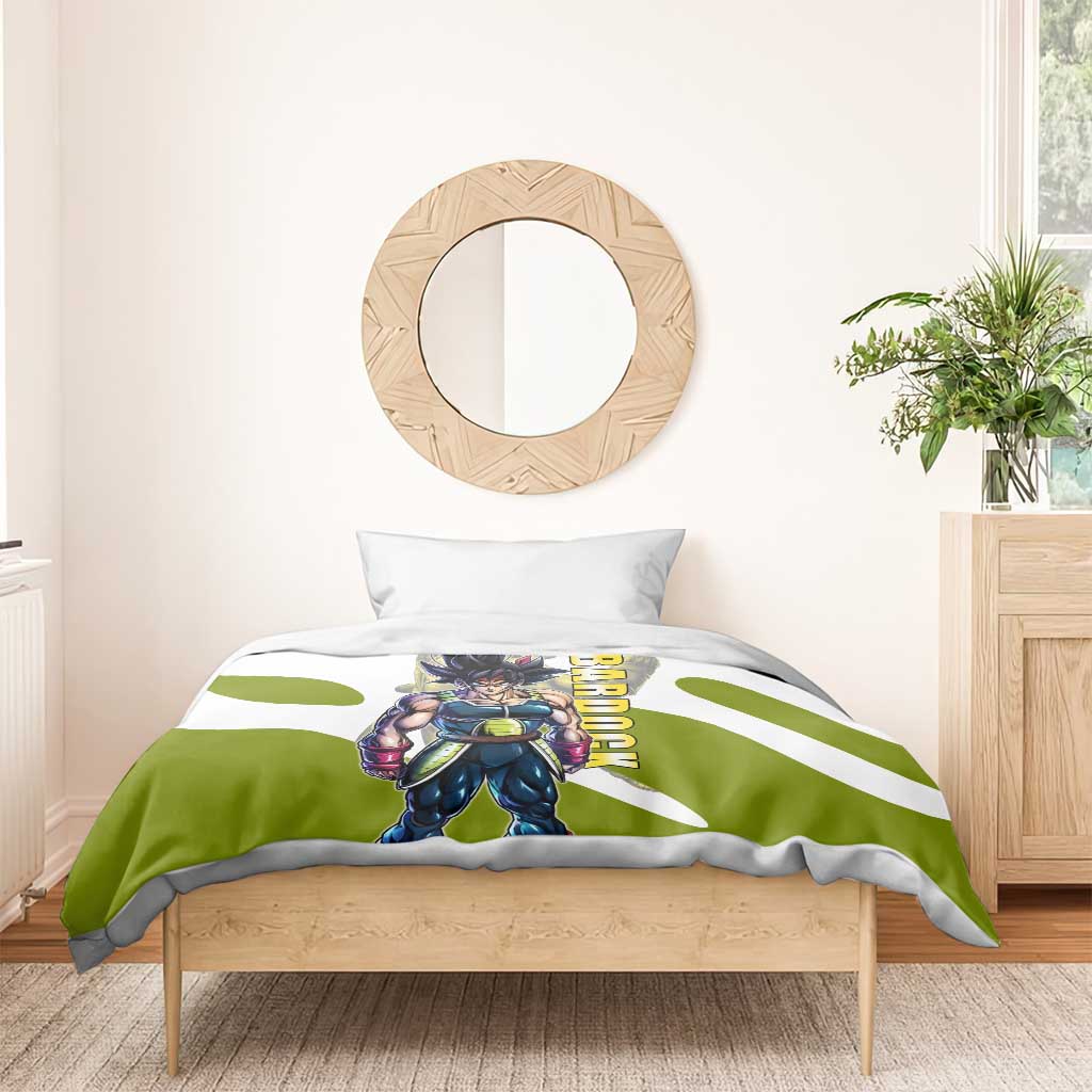 Bardock Saiyan Legacy Bedding Set Classic Anime Battle Style