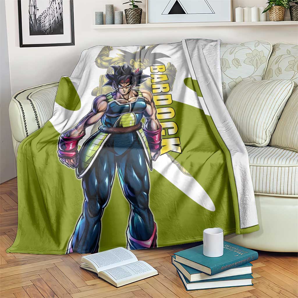 Bardock Saiyan Legacy Blanket Classic Anime Battle Style