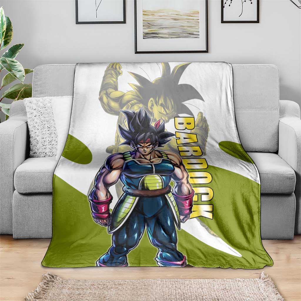 Bardock Saiyan Legacy Blanket Classic Anime Battle Style