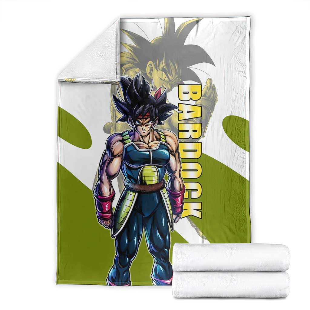 Bardock Saiyan Legacy Blanket Classic Anime Battle Style